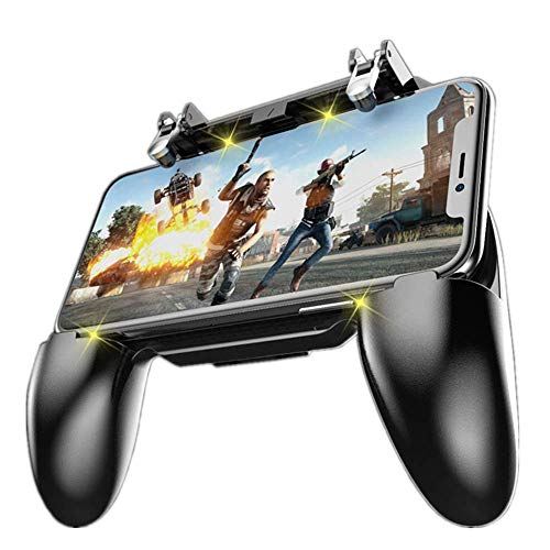 【中古】【未使用 未開封品】COOBILE Mobile Game Controller for PUBG Mobile Controller L1R1 Mobile Game Trigger Joystick Gamepad for 4-6.5 039 iOS Android Phone(W10