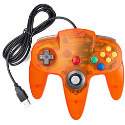 【中古】【未使用・未開封品】LUXMO PREMIUM USB N64 Controller Classic PC Gamepad Joystick Controller for Windows PC Mac Linux Raspberry pi3 Genesis Higan Retro Pie