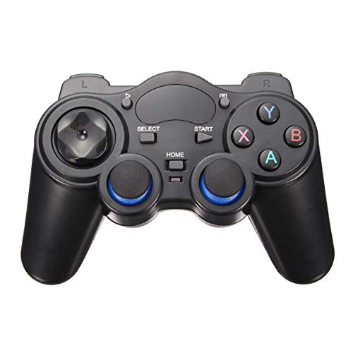 【中古】【未使用・未開封品】USB Wireless Gaming Controller Gamepad for PC/Laptop Computer(Windows XP/7/8/10) & PS3 & Android & Steam (Black) [並行輸入品]