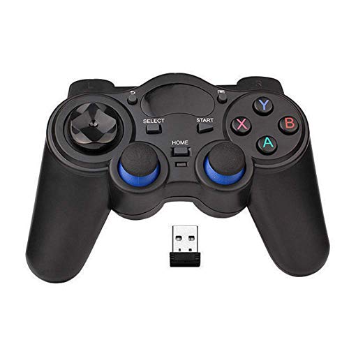 【中古】【未使用・未開封品】USB Wireless Gaming Controller Gamepad for PC/Laptop Computer(Windows XP/7/8/10) & PS3 & Android & Steam - [Black] (Black) [並行輸入品]