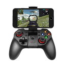 【中古】【未使用・未開封品】Mobile Game Controller, Wireless Bluetooth Gamepad Joystick Multimedia Game Controller Compatible with iOS Android iPhone iPad Other Ph
