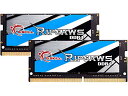 yÁzygpEJiz(W[EXL) G.Skill RipJaws(bvW[Y)V[Y 64GB (2~32GB) 260s SO-DIMM PC4-25600 DDR4 3200 CL22-22-22-52 1.20V fA