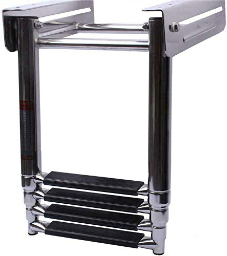 【中古】【未使用・未開封品】ISURE MARINE 4段 ステンレススチール アンダープラットフォーム スライ..