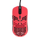 【中古】【未使用 未開封品】Gwolves Hati 2020 Edition Ultra Lightweight Honeycomb Design Wired Gaming Mouse 3360 Sensor - PTFE Skates - 6 Buttons - Only 61G (Faze