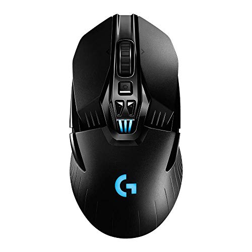 【中古】【未使用・未開封品】Logitech G903 LIGHTSPEED Wireless Gaming Mouse W/Hero 16K Sensor, 140+ Hour with Rechargeable Battery and Lightsync RGB. PowerPlay Comp