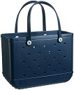 【中古】【未使用・未開封品】Bogg Bag オリジナル ラージ ユーネイビー ミー クレイジー ボグ トート 26OB-NMC カラー: ブルー