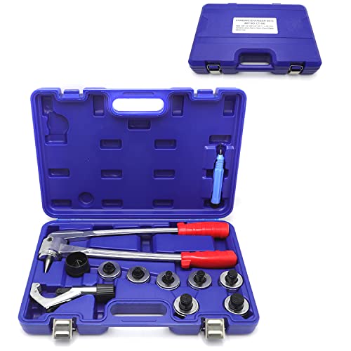 【中古】【未使用・未開封品】HTTMT- 7チューブエキスパンダー 配管パイプ エキスパンダー ツール 7レバー HVAC 銅ヘッド チューブ スイージングキット ブルー [P/N: ET-TOOL0 【中古】【未使用・未開封品】HTTMT- 7チューブエキスパンダー 配管パイプ エキスパンダー ツール 7レバー HVAC 銅ヘッド チューブ スイージングキット ブルー [P/N: ET-TOOL0