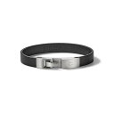 【中古】【未使用・未開封品】Bulova メンズ クラシック ラップブレスレット, 2XL, レザー