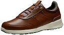 【中古】【未使用・未開封品】FootJoy Men's Stratos Golf Shoe, Cognac, 10