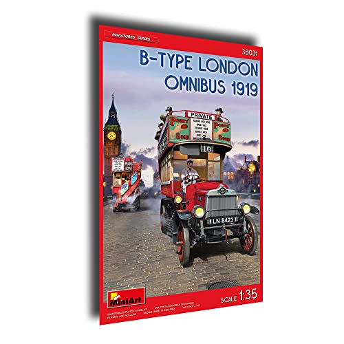 【中古】【未使用・未開封品】Miniart 38031-1/35 - Bタイプ ロンドン オムニバス 1919.196mm