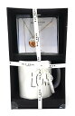 【中古】【未使用・未開封品】Rae Dunn by Magenta Unique with Perfect Imperfecs.LOVE コーヒーマグとペンダントセット
