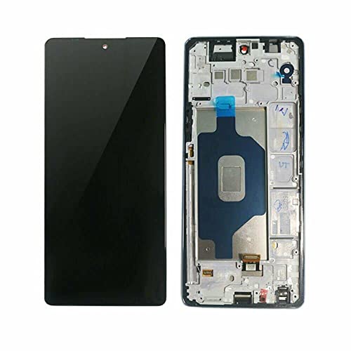 【中古】【未使用・未開封品】Ygpmoiki 6.8インチ LG Stylo 6 Q730 Q730AM Q730TM3 Q730MM Q730TM LCDディスプレイ タッチスクリーンデジタイザー フレームブラック交換用