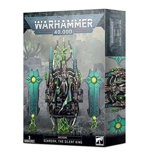 【中古】【未使用 未開封品】Games Workshop - Warhammer 40K - Necrons Szarekh The Silent King