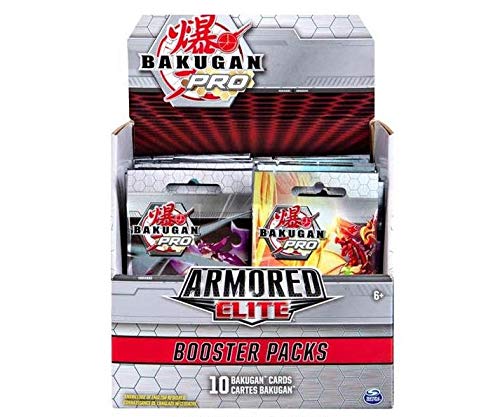 【中古】【未使用 未開封品】Bakugan Pro Armored Elite ブースターパック 36倍 収集価値のあるトレーディングカード10枚付き 対象年齢6歳以上