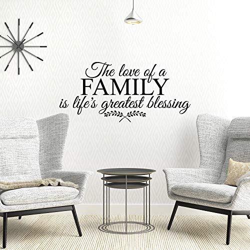 【中古】【未使用・未開封品】My Vinyl Story - The Love of a Family is Life's Greatest Blessing - 寝室 ファミリー用ウォールデカール 引用 言葉 ステッカー サイン ファ 【中古】【未使用・未開封品】My Vinyl Story - The Love of a Family is Life's Greatest Blessing - 寝室 ファミリー用ウォールデカール 引用 言葉 ステッカー サイン ファ