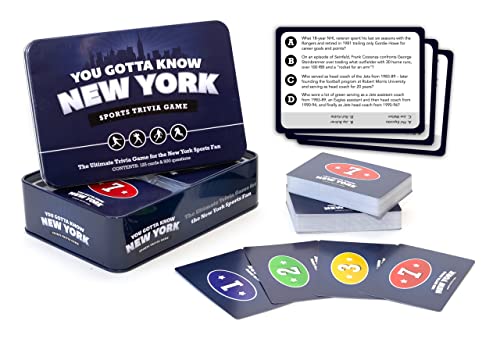 【中古】【未使用・未開封品】You Gotta Know New York - Sports Trivia Game