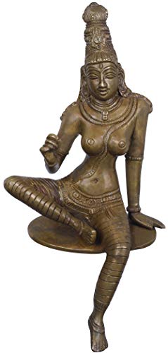 【中古】【未使用・未開封品】エキゾチック インディア デスクのエッジ・オブ・ジェス ウマ - 真鍮像