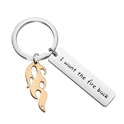【中古】【未使用・未開封品】Buffy Vampire Slayer Gift BTVS ファンランダムギフト ファイアチャームジュエリー I Want The Fire Back キーチェーン
