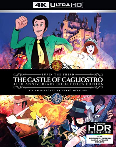 【中古】【未使用 未開封品】Lupin The 3rd The Castle of Cagliostro Collectors Edition 4K HDR Blu-ray