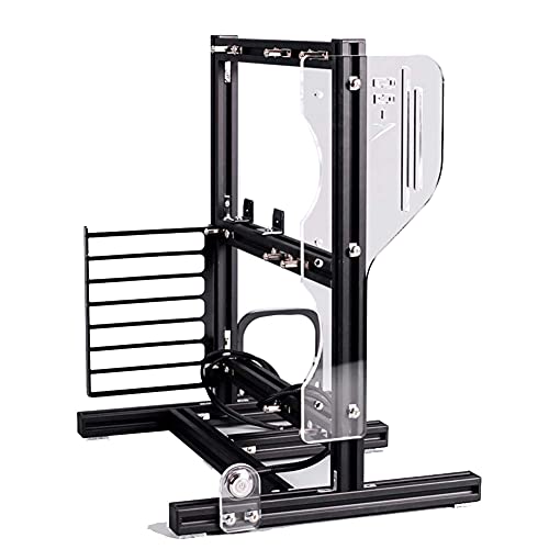 【中古】【未使用・未開封品】Demeras マザーボードケースラック ATX/M-ATX/ITX オープンシャーシ 垂直..