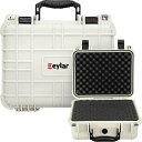 【中古】【未使用・未開封品】Eylar 保護ハードカメラケース 防水 耐衝撃 TSA承認 13.37インチ 11.62インチ 6インチ ストームホワイト