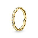 【中古】【未使用・未開封品】Pandora Jewelry Halo キュービックジルコニア リング パンドラシャイン サイズ5