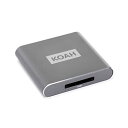 【中古】【未使用・未開封品】Koah Pro USB 3.1 Type-C XQD コンパクトアルミシェルカードリーダー
