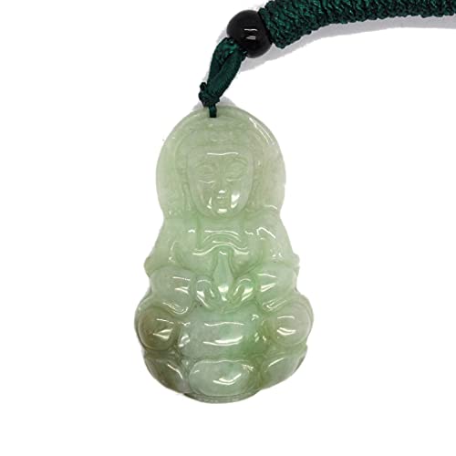 š̤ۡѡ̤ʡType A Jadeite Jade Pendant Guanyin Series Medium