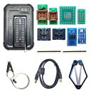 【中古】【未使用・未開封品】XGECU TL866II tl866ii Plus minipro USB プログラムプログラマー 8個のアダプター付き+ SOP8 Clip 1.8V Nand Flash 24 93 25 mcu Bios EPROM AV(2)
