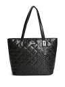 【中古】【未使用・未開封品】GUESS Factory Cyrielle ロゴ キャリーオール ブラック