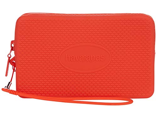 【中古】【未使用・未開封品】Havaianas ミニバッグロゴ US サイズ: One Size カラー: レッド