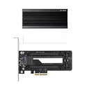 【中古】【未使用・未開封品】ICY DOCK M.2 NVMe SSD - PCIe 4.0 x4/x8/x16 アダプターカード アルミニウム製ヒートシンク&...
