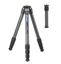 【中古】【未使用・未開封品】Leofoto LS-284C + DC-252C トラベル三脚 カーボンファイバーCF 4セクションDC-252Cセンターコラム、...