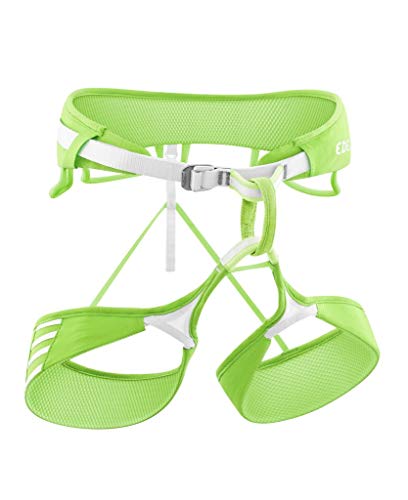 【中古】【未使用・未開封品】EDELRID Ace II クライミングハーネス - ネオングリーン ラージ