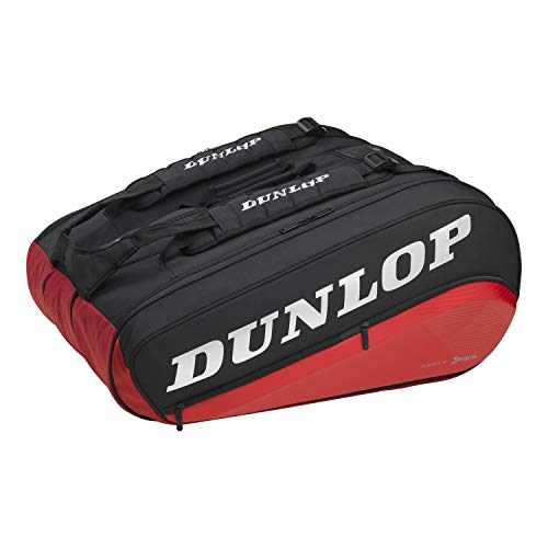 楽天AJIMURA-SHOP【中古】【未使用・未開封品】Dunlop Sports 2021 CX-Performance 12ラケットサーモテニスバッグ ブラック/レッド