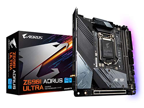 【中古】【未使用 未開封品】GIGABYTE Z590I AORUS ULTRA Rev.1.0 マザーボード MiniITX Intel Z590チップセット搭載 MB5275
