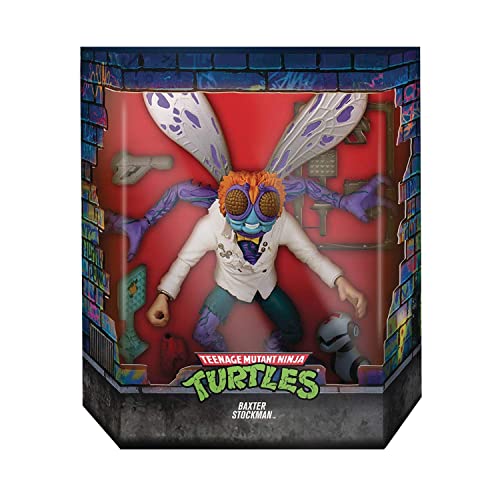TMNT Ultimates Wave 1 バクスター ストックマン アクションフィギュア バージョン2