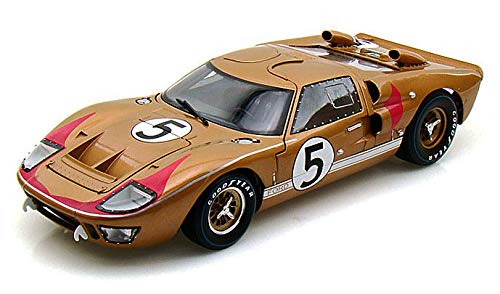 【中古】【未使用・未開封品】Shelby Collectibles 1/18 フォード GT GT-40 MK II ブロンズ #5 1966 ダイキャストカー [並行輸入品]