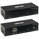 【中古】【未使用・未開封品】Tripp Lite DisplayPortからHDMI Over Cat6エクステンダーキット KVMサポート 4K@60Hz (...