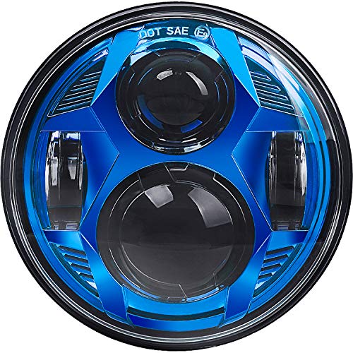 【中古】【未使用・未開封品】5-3/4 5.75 オートバイ LED ヘッドライト ハーレーダビッドソン ダイナストリート ボブアイアン 883 スポーツスター スーパーワイドグライド ロ