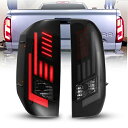 【中古】【未使用・未開封品】AUTOWIKI LEDテールライト 2014-2022 トヨタ タンドラ リアLEDテールランプ 交換用 (ブラック/スモーク) 1セット