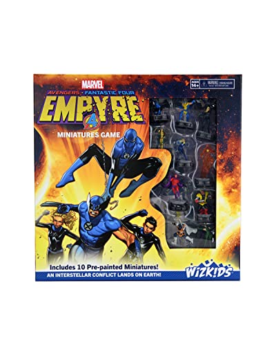 【中古】【未使用・未開封品】マーベル ヒーロークリックス アベンジャーズ ファンタスティック・フォー・エンパイア・ミニチュア・ゲーム