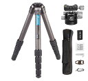 【中古】【未使用・未開封品】Leofoto LS-365C + LH-40 トラベル三脚&ボールヘッドキット 5セクションレンジャーシリーズ カーボンファイバー...