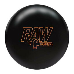 【中古】【未使用・未開封品】Hammer Bowling Products ロードリル加工ボーリングボール ブラック 10ポンド