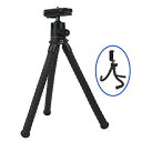 【中古】【未使用・未開封品】自撮り棒 タコ シェイプ クイックリリース 旅行 三脚 スタンド 一脚 軽量 ポータブル 伸縮 携帯電話 アクションカメラ アクセサ...