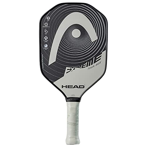 【中古】【未使用・未開封品】HEAD Extreme Tour MAX ピックルボールパドル シルバー 4 1/8インチ グリップ