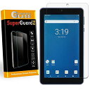 【中古】【未使用・未開封品】Onn Surf 7インチスクリーンプロテクター 強化ガラス ブルーライト 目を保護 SuperGuardZ HDクリア 傷防止 耐...