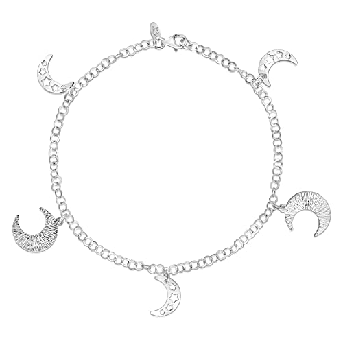 【中古】【未使用・未開封品】Savlano 925スターリングシルバー 10インチ ペンダントチャーム チェーン サマーアンクレット レディース ガールズ ギフ...