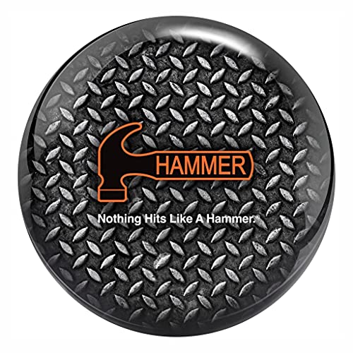 【中古】【未使用・未開封品】Hammer ダイヤモンドプレート ボーリングボール グレー/ブラック 16ポンド 【中古】【未使用・未開封品】Hammer ダイヤモンドプレート ボーリングボール グレー/ブラック 16ポンド