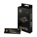 【中古】【未使用・未開封品】MSI M.2 SSD SPATIUM M480シリーズ 1TB S78-440L490-P83 HD3164(2)